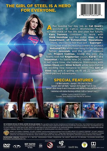 Supergirl - Temporada 2 En Dvd Original