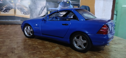 Miniatura Mercedes Slk 230 Kompressor 1 18 Ut Models Rara Azul (Usado)