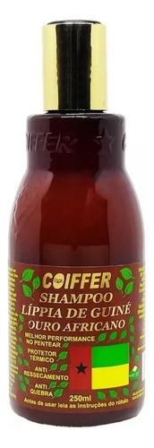 Shampoo Líppia De Guiné Ouro Africano Coiffer (250ml)