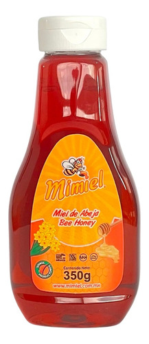 Miel De Abeja De Yucatán Mimiel 350gr Esquiz Caja 18pz