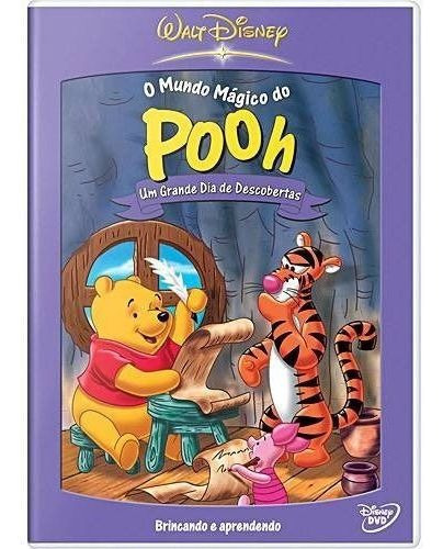 Dvd Disney Mundo Mágico Do Pooh Um Grande Dia De Descobertas