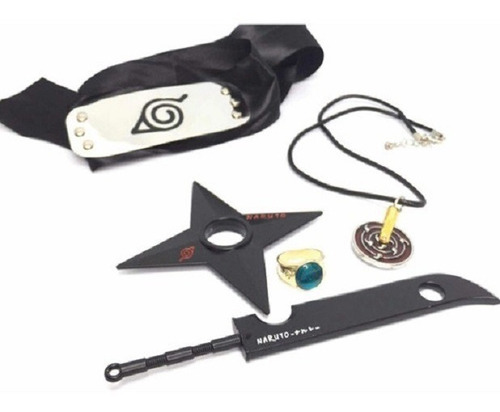 Set De Armas Naruto Shippuden Shuriken, Espada Zabuza Y Acce