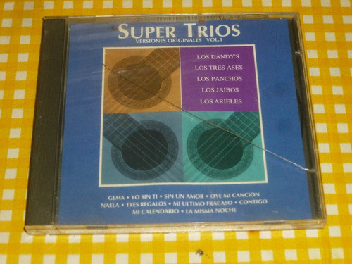 Cd Super Trios Vol. 1 Dandy's Panchos Jaibos Arieles Ases