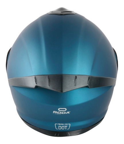 Imagen 3 de 10 de Casco Abatible Roda Moto Pilot Gafas Dot + Mica Regalo