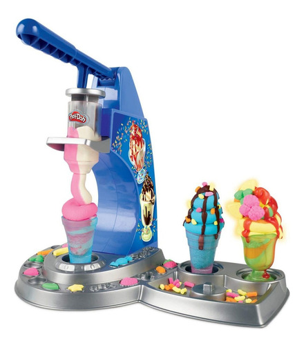 Play-doh Creaciones De Cocina Juego De Helado Estafadores Me