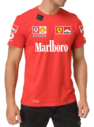 Polera Michael Schumacher Ferrari Formula 1 F1 Retro Vintage