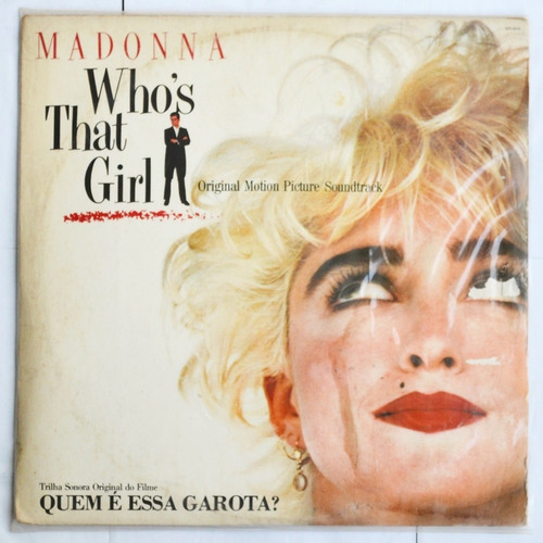 Disco Vinilo Madonna Who's That Girl   