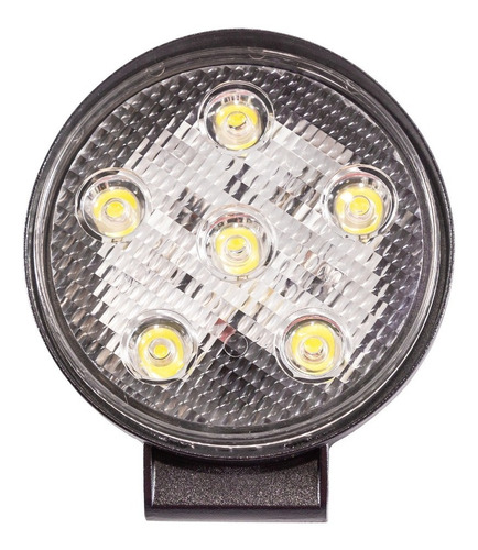 Faro Led 18watts Redondo 12v 24v P/ Camionetas Motos 4x4