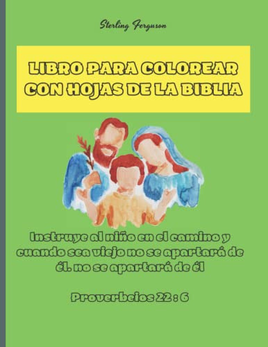 Libro Para Colorear Con Hojas De La Biblia: Versiculo Biblic