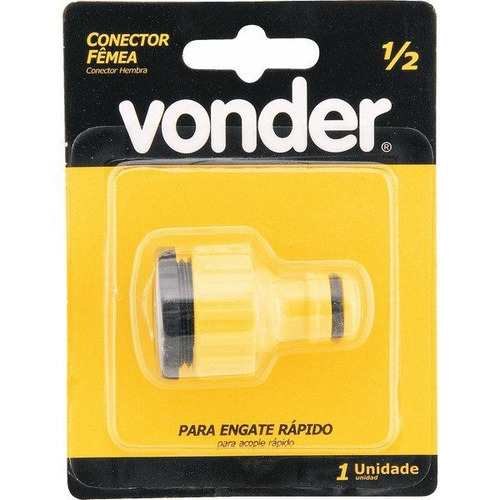 Conector Fêmea Para Torneira 3/4 Plástico 3198012007 Vonder