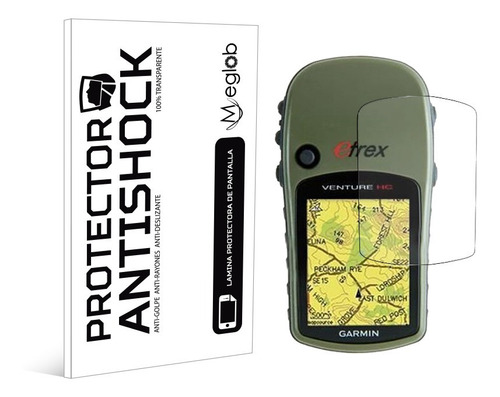 Protector Pantalla Anti-shock Gps Garmin Etrex Venture Hc