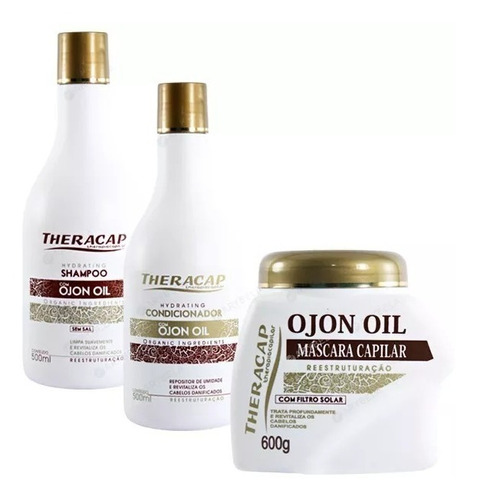 Theracap - Kit Reconstrução Ojon Oil - Pronta Entrega