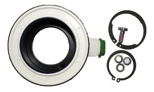 Imagem 2 de 4 de Bobina Magnética Compressor Gol G5 G6 Polia 3pk Original G7