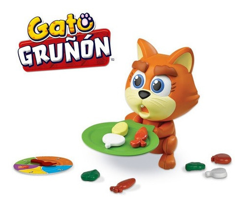 Imagen 2 de 8 de Gato Gruñon Juego De Mesa Original Wabro 26538
