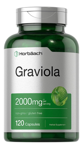 Guanabana Graviola Premium 120 Capsulas Eg Y10