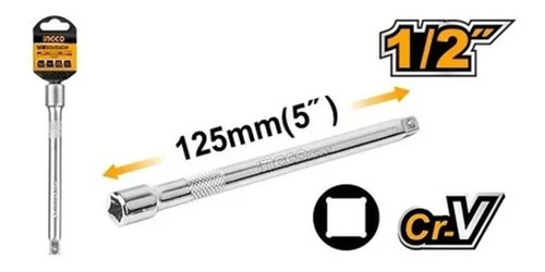 Barra De Extension P/dados De 5puLG.1/2 Ingco 