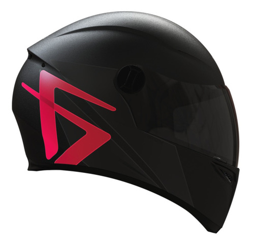 Imagen 4 de 6 de Casco Moto Integral V50 Infinity Fucsia Talle S,