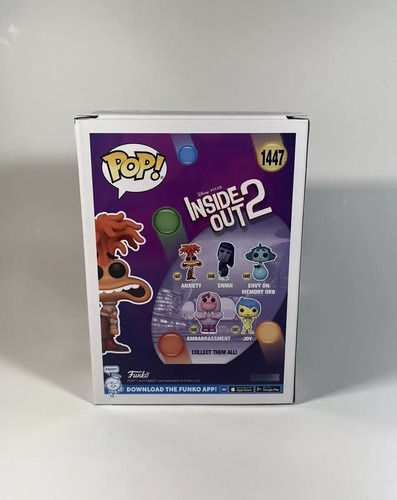 Funko Pop Ansiedad Disney Inside Out 2, Anxiety Intensamente (Usado)