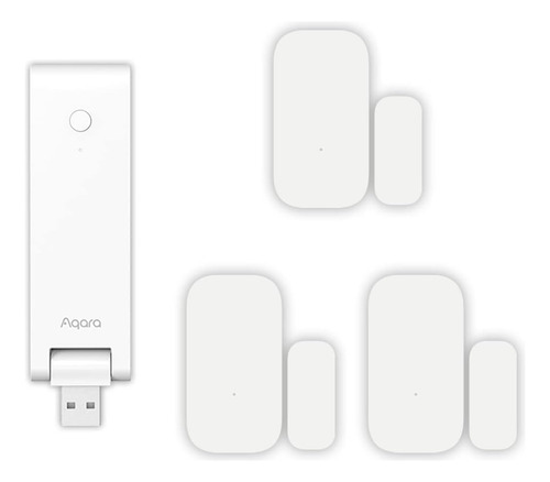 Aqara Smart Hub E1 Plus 3 Sensor De Puertas Y Ventanas Aqara