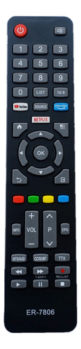 Control Remoto Tv Siragon Smart Tv Modelo: 50 Tv-7850 Uhd 4k
