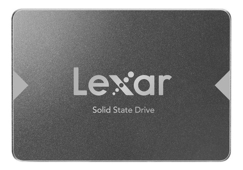 Imagen 1 de 3 de Disco sólido SSD interno Lexar LNS100-512RBNA 512GB gris