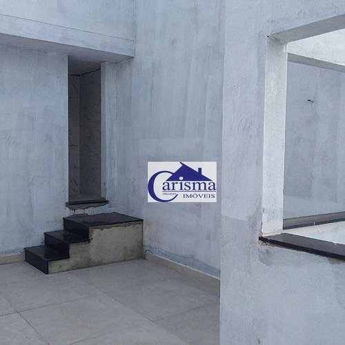 Imagem 3 de 13 de Cobertura Com 3 Dormitórios, Sendo 1 Suíte, À Venda, 75 + 75 M² - Vila Eldízia - Santo André/sp - Co0278