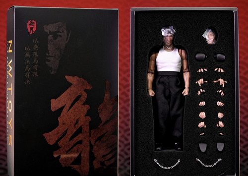 Figura 1/12 Bruce Lee Nwtoys Kung Fu Tipo Mezco (Usado)