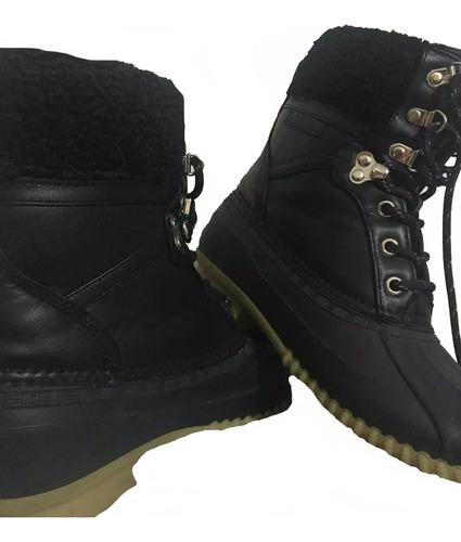 Botas Originales Tommy Hilfiger Cuero  N37