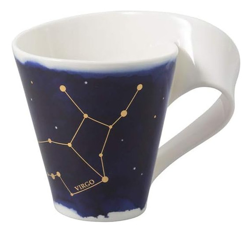 Villeroy & Boch Newwave Stars Handle, Taza Elegante Con Moti