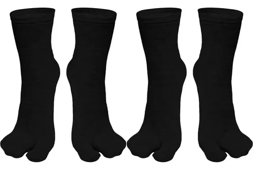 Calcetines Unisex Con Punta Tabi Para Kimono, Sandalias Tipo