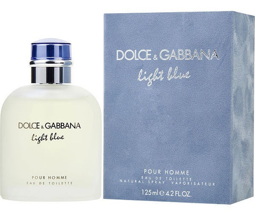 Perfume Masc Dolce&gabbana Light Blue Pour Homme Edt 125ml