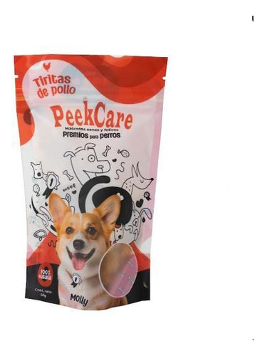 Peekcare Tiritas De Pollo 50gr Premios 100% Naturales