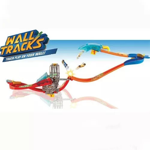 Hot wheels wall tracks pista lancador aereo mattel