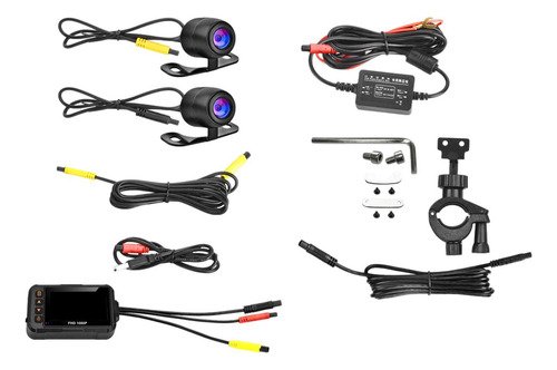 Motorcycle Dashcam 64gb Card Waterproof Vehicle Powered 720p