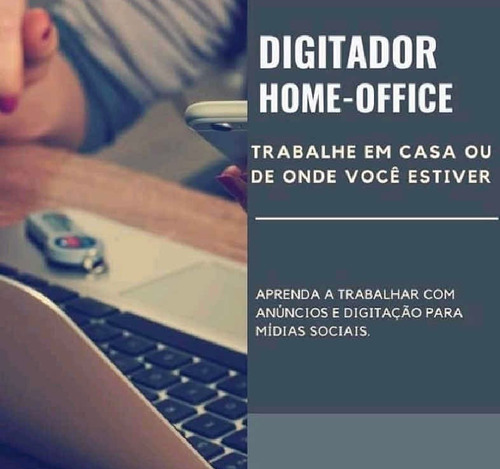 Imagem 1 de 1 de Home Office - Faça Você Mesmo A Sua Renda Extra !