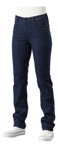Jeans Mujer Marion Straight Fit Dark Wash