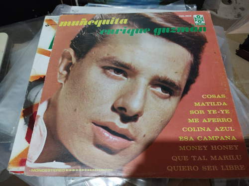 Enrique Guzmán Muñequita Vinyl,lp,acetato 