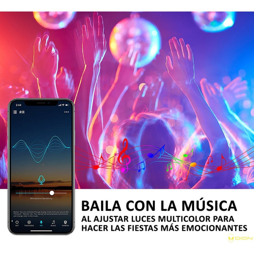 Imagen 6 de 6 de Foco Inteligente Led Rgbcw Wifi De 9w Alexa O Google Oferta