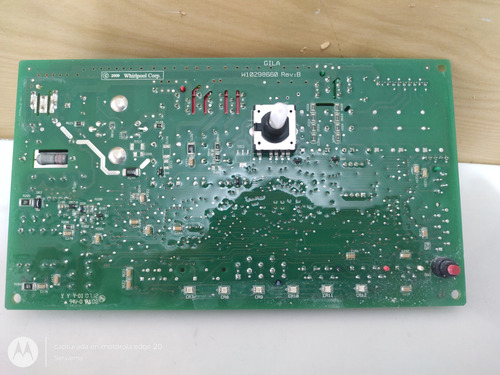 Tarjeta Lavadora Whirlpool W10296024 W10480352 (Usado)