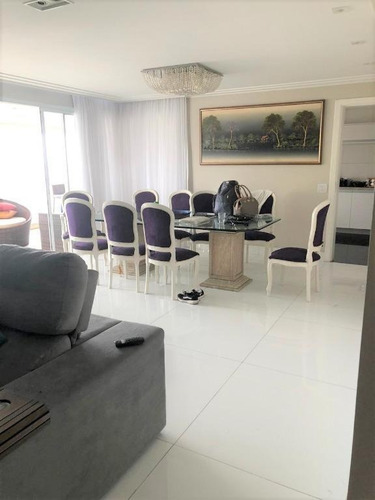 Imagem 4 de 19 de Apto No Tatuapé Com 4 Suítes, 4 Vagas, Varanda Gourmet, 278m² - Ap13830