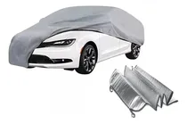 Comprar Funda Lona Cubre Auto Impermeable Talle L + Parasol Ventana