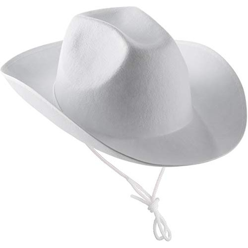 Sombrero De Vaquero Blanco (paquete De 2) Sombreros De Vaque