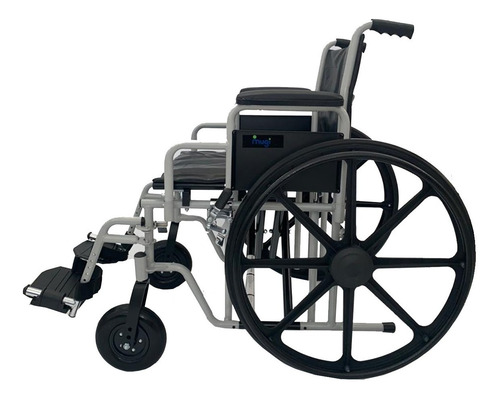 Imagen 3 de 10 de Silla De Ruedas Acero Super Reforzada Desmontable Hasta200kg