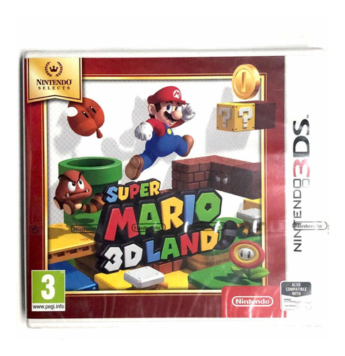 Super Mario 3d Land - Juego Sellado De Nintendo 3ds Pal Eur