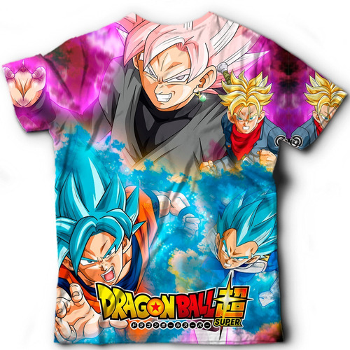 Camisa Camiseta Goku Ssj Blue - Dragon Ball Super | Parcelamento sem juros