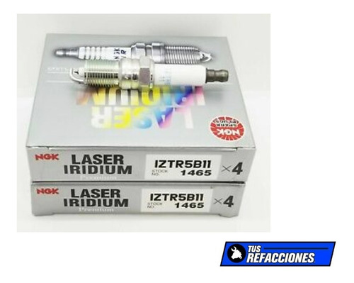 8 Bujias Laser Iridium Ngk Chevrolet Camaro 2010-2013 5.2 Lt