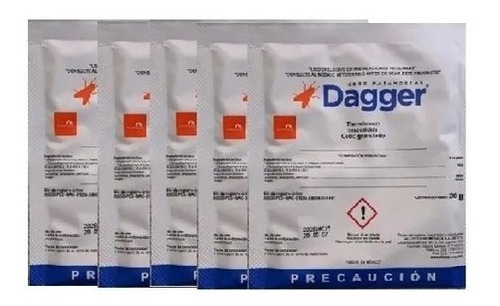 Dagger Cebo Insecticida Sobre 20 Grms Pack 5