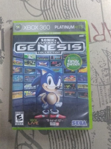 Sonic Ultimate Genesis Collection Xbox 360