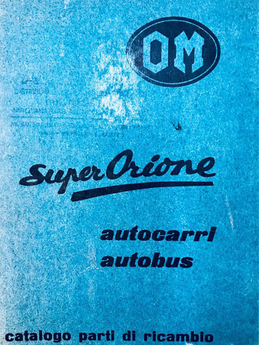 Manual De Repuestos Autobus Super Orione Om