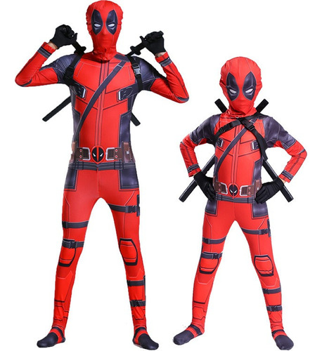 Disfraz Cosplay Wade Winston Wilson Deadpool Niño Adulto